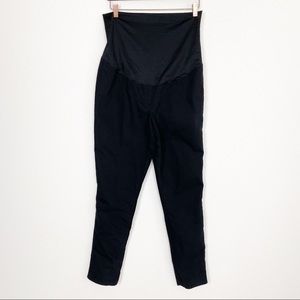 LOFT Ann Taylor Maternity Black Skinny Dress Pants